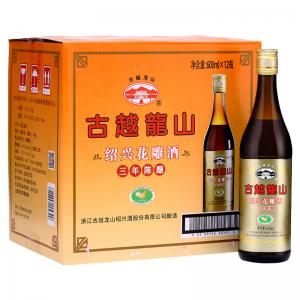 紹興花雕酒古越龍山三年陳 烹飪料酒