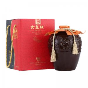 紹興黃酒女兒紅珍藏精品花雕酒半干型