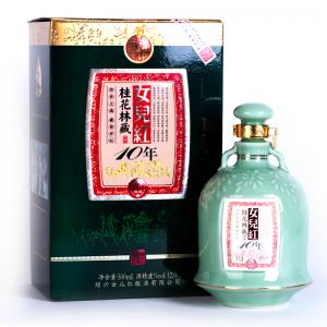 紹興黃酒女兒紅十年桂花林藏10陳年